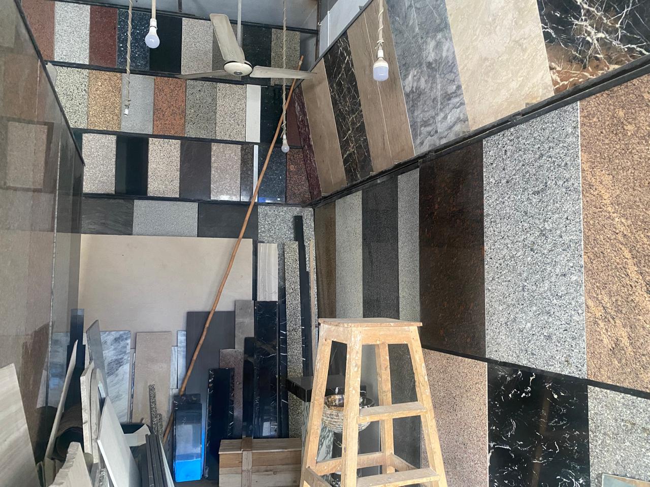 Al-Hamd Granite & Marble showroom interior Karachi