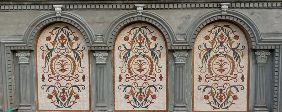 Marble Mosaic Wall