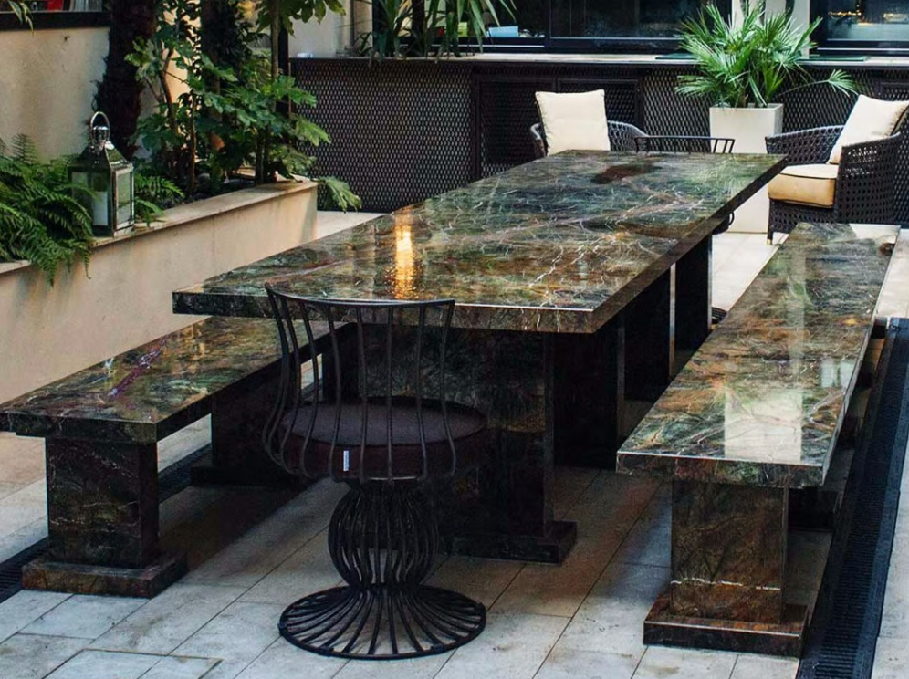 Outdoor Marble Table