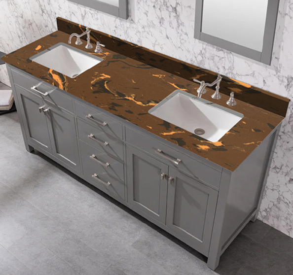 Strawberry Red Marble